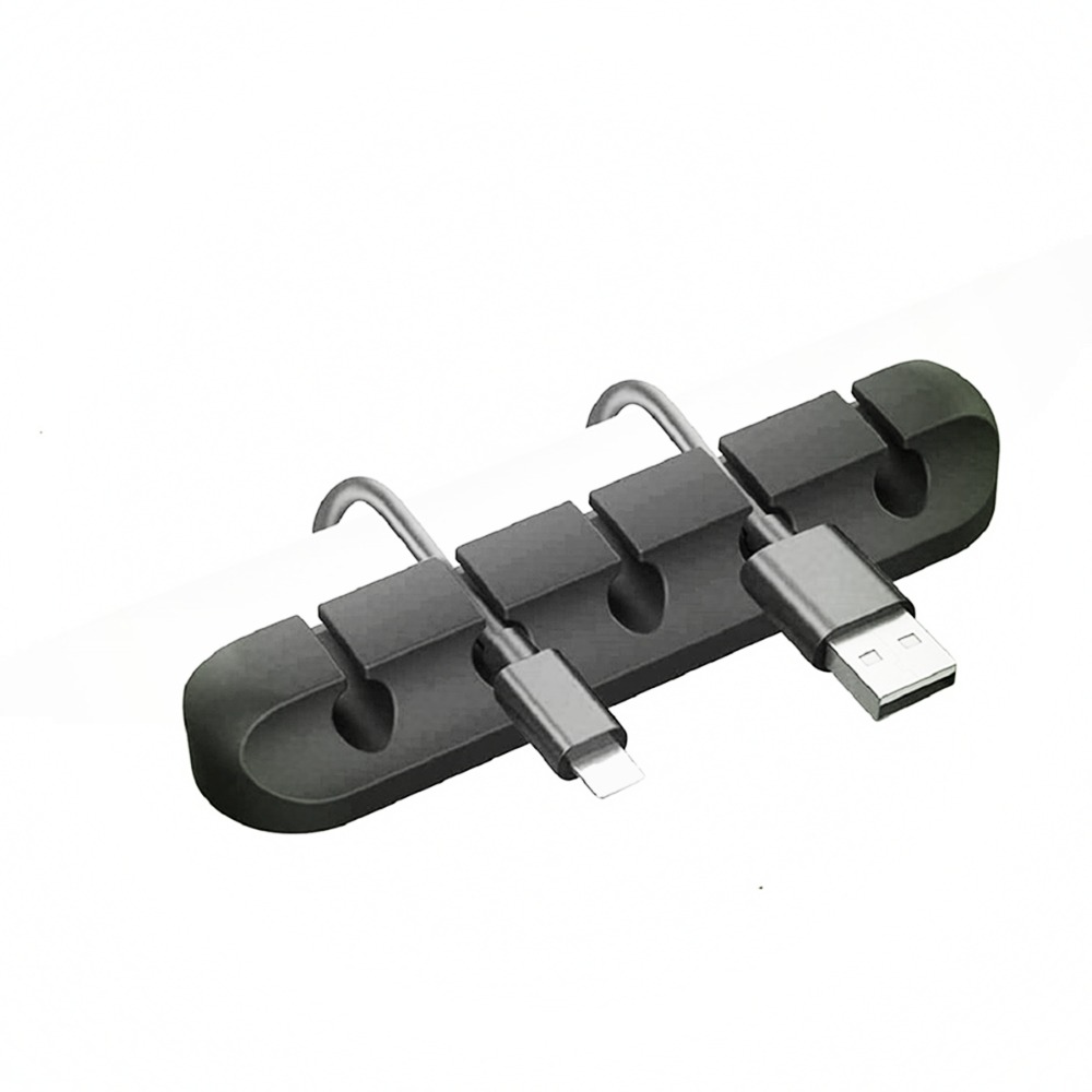 New Black Cable Organizer Flex - Cable Lock Flexible ulasan dan harga