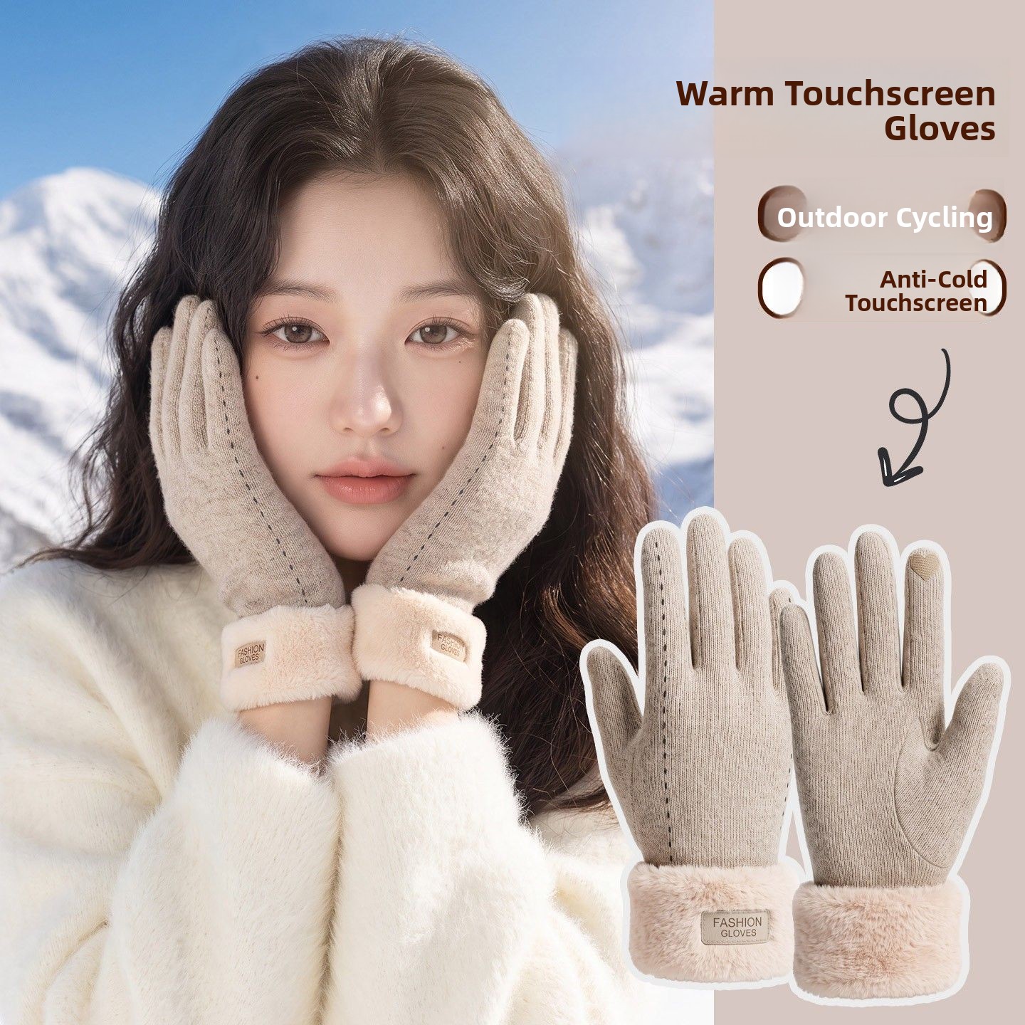 Thickened Fleece Winter Cyclin - Cycling Commute Essentials ulasan dan harga